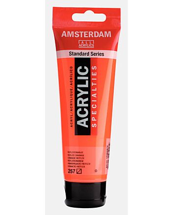 Amsterdam Acrylic Color - 120ml - Reflex Orange #257