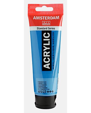 Amsterdam Acrylic Color - 120ml - Primary Cyan #572
