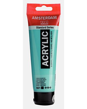 Amsterdam Acrylic Color - 120ml -Turquoise Green #661