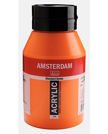 Amsterdam Acrylic Color - 1 Liter - Azo Orange