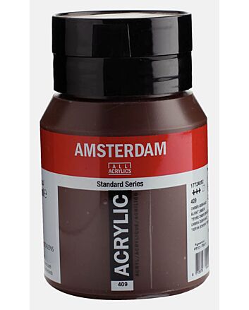 Amsterdam Acrylic Color - 500ml - Burnt Umber
