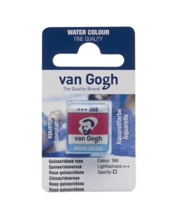 Van Gogh Watercolor Half Pan - Quinacridone rose