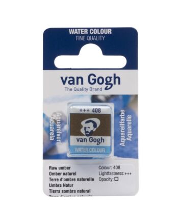 Van Gogh Watercolor Half Pan - Raw Umber