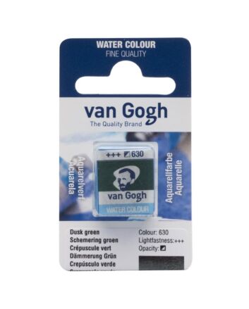 Van Gogh Watercolor Half Pan - Dusk Green