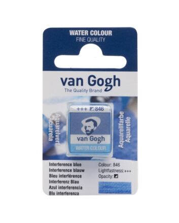 Van Gogh Watercolor Half Pan - Interference Blue