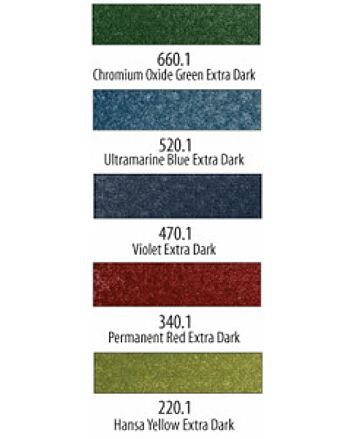 PanPastel Soft Pastels - Set of 5 - Extra Dark Shades