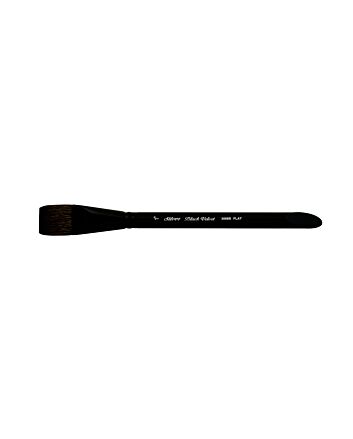 Silver Brush Black Velvet - Flat - Size 1"
