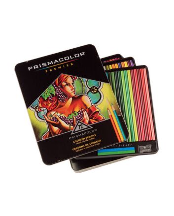 Prismacolor Premier Colored Pencils Tin Set of 72 - Assorted Colors