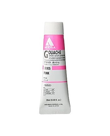 Holbein Acrylic Gouache - Pink - 20ml