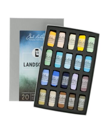 Jack Richeson Hand Rolled Soft Pastel - Landscape Set of 20