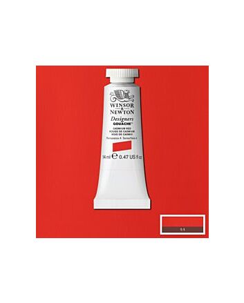 Winsor & Newton Designer Gouache - 14ml Tube - Cadmium Free Red
