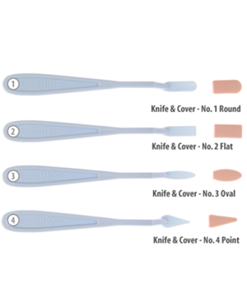 PanPastel Tools - Set Of 4 Knives