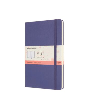 Moleskine Logbook Lavender - Large (5x8.25")