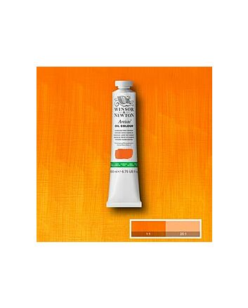 Winsor & Newton Artist Oil Colors - 200ml - Cadmium Free Orange