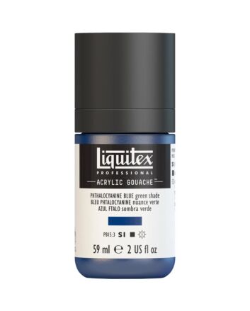 Liquitex Acrylic Gouache - 59ml - Phthalocyanine Blue (Green Shade)