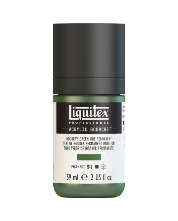 Liquitex Acrylic Gouache - 59ml - Hookers Green Hue Permanent