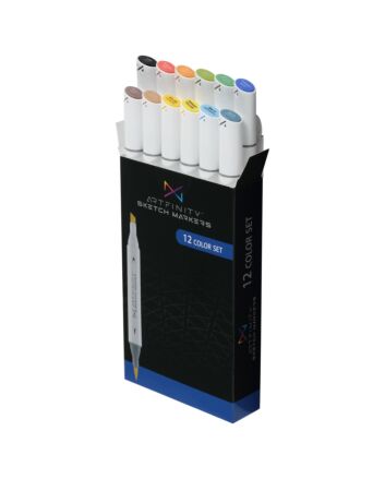 Artfinity Sketch Marker - Assorted Set of 12