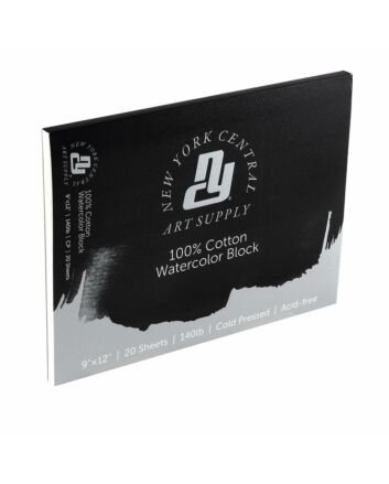 New York Central Watercolor Block 9x12 140lb