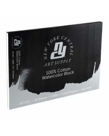New York Central Watercolor Block 10x14 140lb