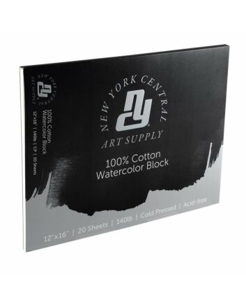 New York Central Watercolor Block 12x16 140lb