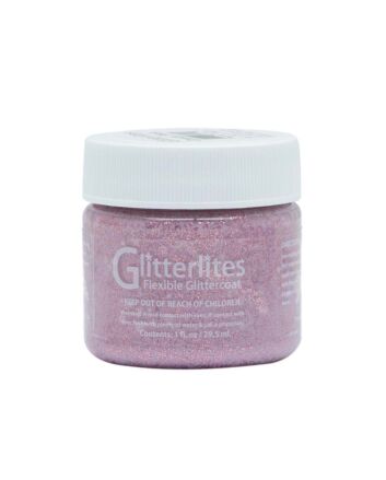 Angelus Flexible Glitter Coat - 1oz - Candy Pink