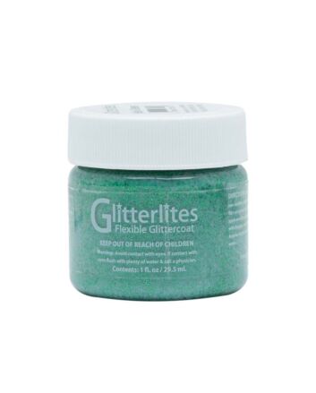 Angelus Flexible Glitter Coat - 1oz - Kelly Green