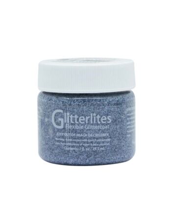 Angelus Flexible Glitter Coat - 1oz - Tuxedo Black