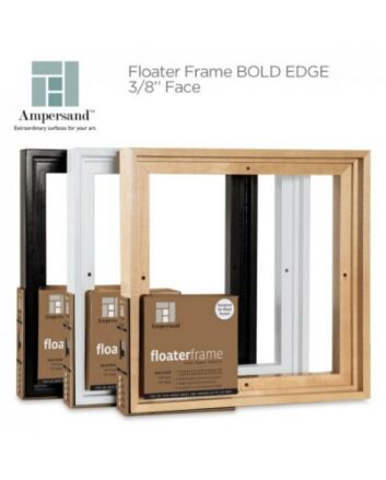 Ampersand Floater Frame Bold 16x20 1.5 Depth - Maple