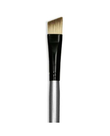FM Brush - Black Silver - Angular - Short Handle - 1/2" - Angular 