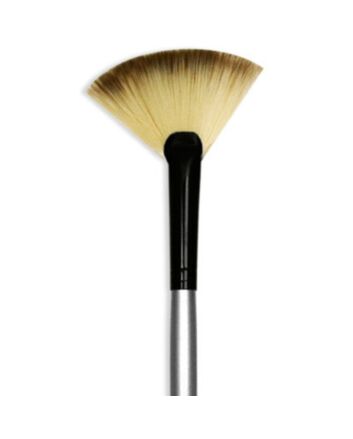 FM Brush - Black Silver - Fan - Short Handle - 6 - Fan 