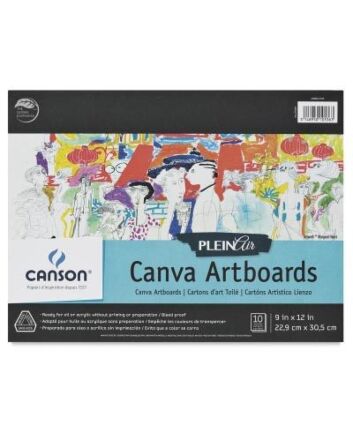 Canson Plein Air Board Pad Canvas 12x16