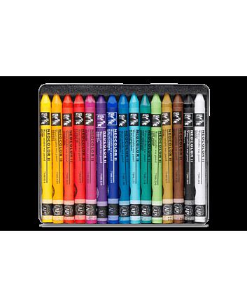 Caran d'Ache Neocolor II Crayons Set of 15 - Assorted Colors