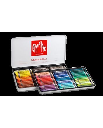Caran d'Ache Neocolor II Crayons Set of 84 - Assorted Colors