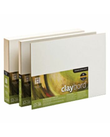 Ampersand Claybord Panel 1/8" Flat 12x16"