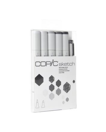 Copic Sketch 6-Piece Sketching Grays