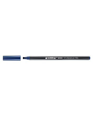 Edding 1255 Calligraphy Pen 5mm - Steel Blue