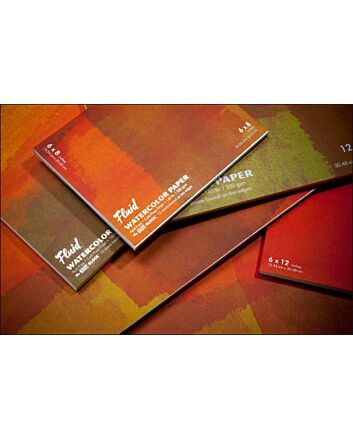 Fluid Watercolor Paper Easy Block 6x6"