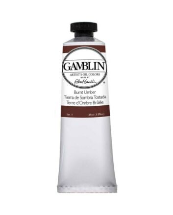 Gamblin Artist's Oil Color 37ml - Burnt Umber