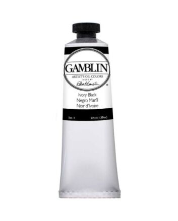 Gamblin Artist's Oil Color 37ml - Ivory Black