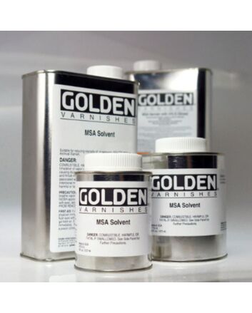 Golden MSA Solvent - 16oz Jar