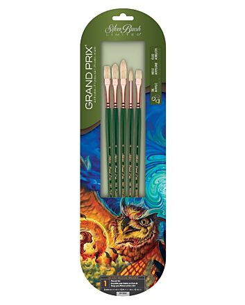 Silver Brush Grand Prix 5-Piece Set