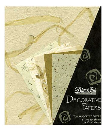 Decorative Paper 10-Pack BANANA LEAF