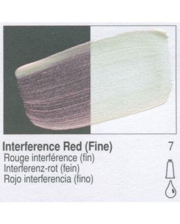 Golden Fluid Acrylic 1oz Bottle - Interference Red