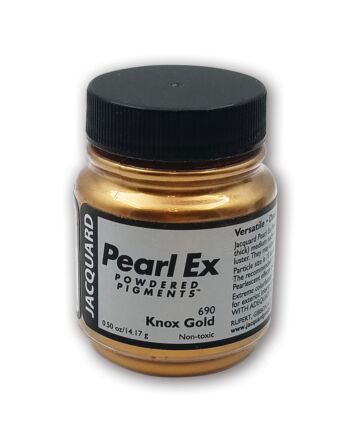 Jacquard Pearl-Ex Pigment .5oz - Knox Gold