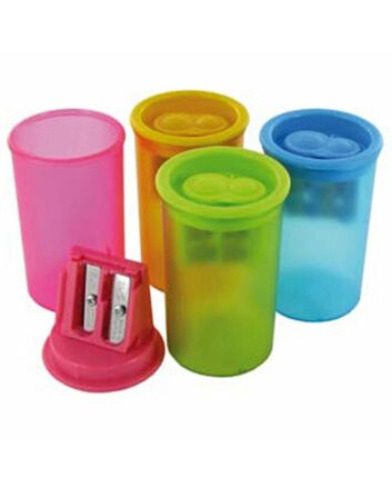 Single Hole Plastic Canister Sharpener