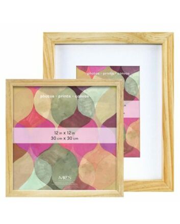 MCS Art Frames - Natural Wood - 11x14 Frame - 8x10 Mat