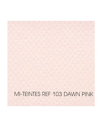 Canson Mi-Teintes Sheet 8.5x11 - Dawn Pink