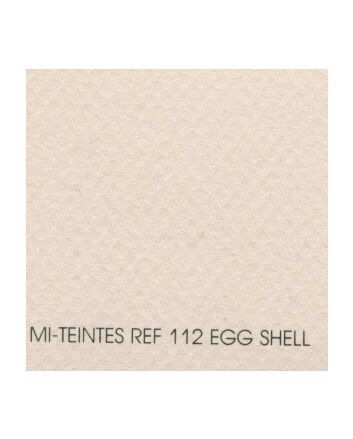 Canson Mi-Teintes Sheet 8.5x11" - Egg Shell #112