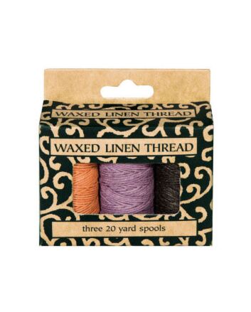 Waxed Linen Thread 3-Pack