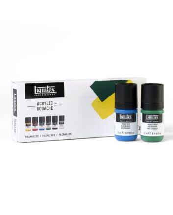 Liquitex Acrylic Gouache - Primaries Set 22ml